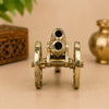 Mini Brass Cannon Decorative Showpiece | Vintage Table Decor
