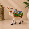 Handcrafted Rajasthani White Camel Showpiece | Traditional Camel Decor