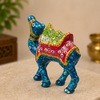 Fiber Camel Showpiece | Colorful Decorative Statue