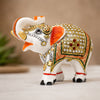 Handcrafted Marble Elephant Showpiece | White Marble Home Décor & Gift Item