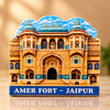 Amer Fort Jaipur 3D Fridge Magnet – Rajasthan Heritage Souvenir