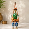 Rajasthani Metal Musician Wall Hanging Set | Traditional Handmade Home Decor