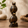 Owl Showpiece Set | Hand-Carved Decorative Wooden Owl Figurines | Home Décor & Gift Item
