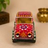 Mini Car Showpiece | Hand-Painted Decorative Wooden Car | Traditional Home Décor & Gift Item