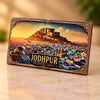 Jodhpur Blue City 3D Fridge Magnet – Mehrangarh Fort, Rajasthan
