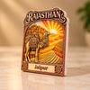 Rajasthan Camel & Desert 3D Fridge Magnet – Jaipur