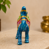 Fiber Camel Showpiece | Colorful Decorative Statue