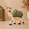 Handcrafted Rajasthani White Camel Showpiece | Traditional Camel Decor
