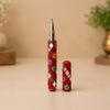 Handcrafted Mirror Work Pen and short keychain diary| Traditional Rajasthani Decorative Pen