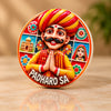 Padharo Sa Rajasthani 3D Fridge Magnet – Traditional Welcome