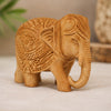 Elephant Showpiece | Hand-Carved Decorative Elephant Statue | Wooden Home Décor & Gift Item