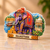 Rajasthan Royal Elephant 3D Fridge Magnet