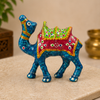 Fiber Camel Showpiece | Colorful Decorative Statue