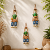 Rajasthani Metal Musician Wall Hanging Set | Traditional Handmade Home Decor
