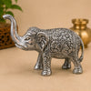 Silver-Plated Elephant Showpiece | Luxury Home Décor & Gift Item