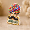 Rajasthani Turban Man Fridge Magnet